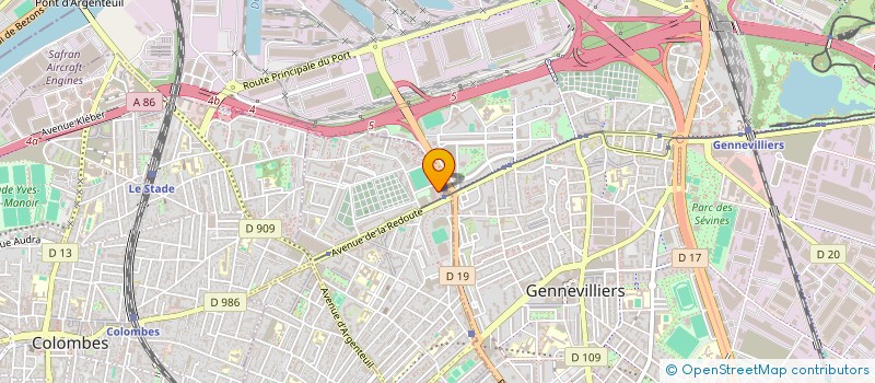 localisation de l'entreprise MONSIEUR OKITAKOY DIKETE  ASNIERES-SUR-SEINE