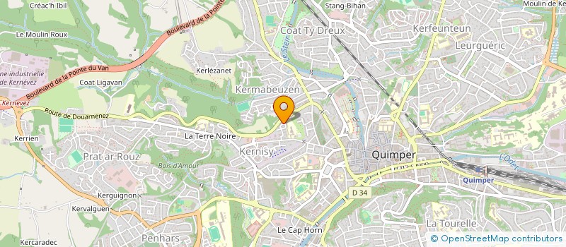 localisation de l'entreprise MONSIEUR OKKES GUNES à QUIMPER