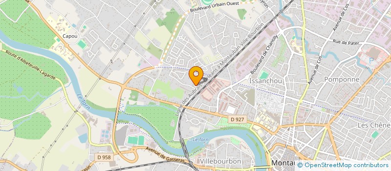 localisation de l'entreprise MONSIEUR OKOU SERY  MONTAUBAN
