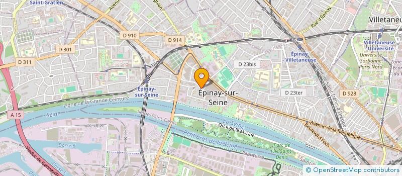 localisation de l'entreprise MONSIEUR OKROU HONORE KIPRE à EPINAY-SUR-SEINE