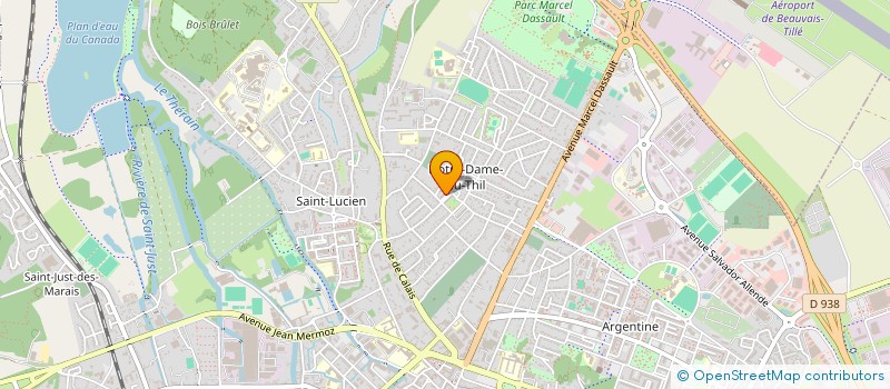 localisation de l'entreprise MONSIEUR OKTAY BALCI  BEAUVAIS