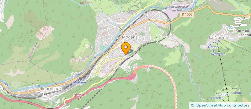 localisation de l'entreprise MONSIEUR OKTAY DEMIREL à MODANE
