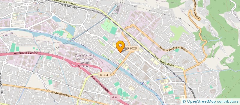 localisation de l'entreprise MONSIEUR OKTAY EVREN  CLUSES