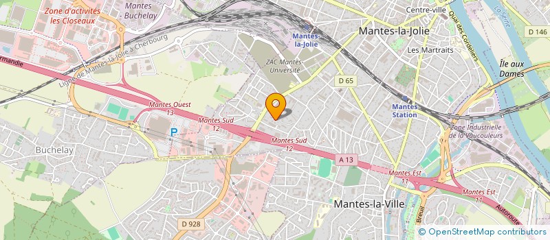 localisation de l'entreprise MONSIEUR OKTAY HASAN  MANTES-LA-VILLE