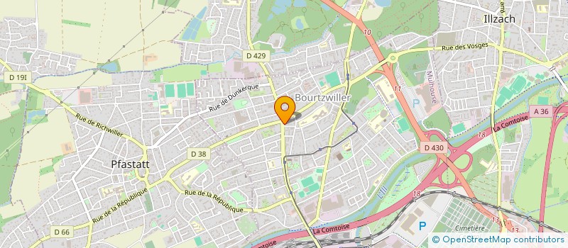 localisation de l'entreprise MONSIEUR OKTAY OZGOR  MULHOUSE