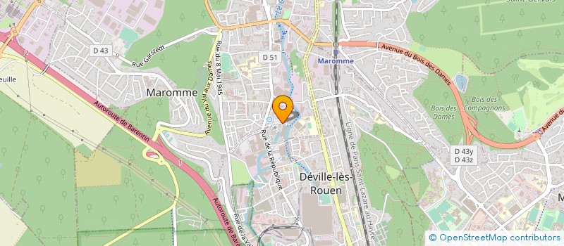 localisation de l'entreprise MONSIEUR OLA AKINSUSI  MAROMME