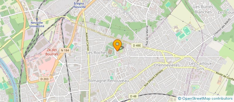 localisation de l'entreprise MONSIEUR OLABIYI YAYI  CONFLANS-SAINTE-HONORINE