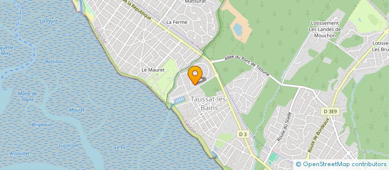 localisation de l'entreprise MONSIEUR OLAF GRAVENTEIN  LANTON