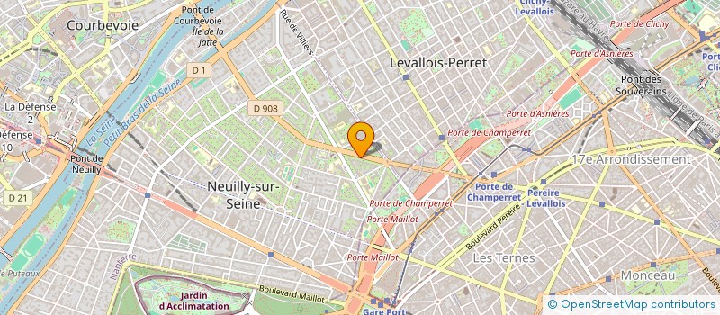 localisation de l'entreprise MONSIEUR OLAF KLEEMANN à NEUILLY-SUR-SEINE