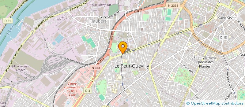 localisation de l'entreprise MONSIEUR OLAMIDE ADEKAMBI à LE PETIT-QUEVILLY