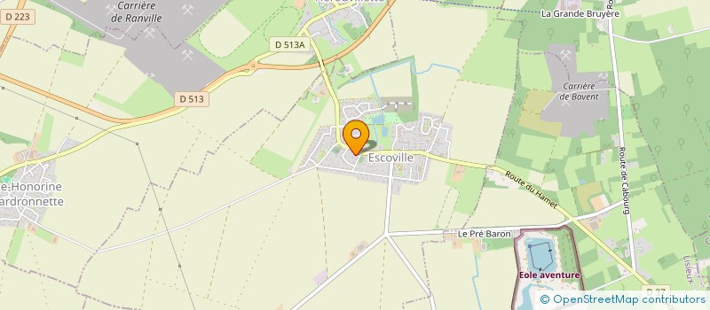 localisation de l'entreprise MONSIEUR OLAMIDE OLUKOYA  ESCOVILLE