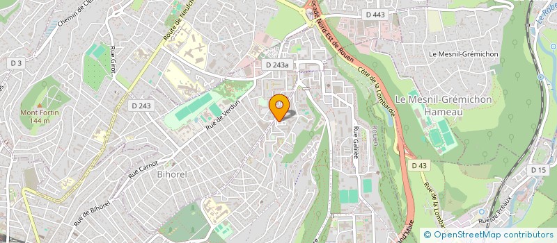 localisation de l'entreprise MONSIEUR OLAMIJUWON BELLO  ROUEN