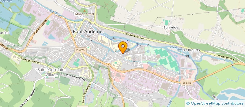 localisation de l'entreprise MONSIEUR OLANREWAJU OGUNMOLA à PONT-AUDEMER