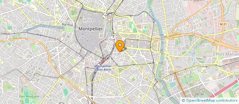 localisation de l'entreprise MONSIEUR OLAVO SANCHEZ MOREIRA à MONTPELLIER