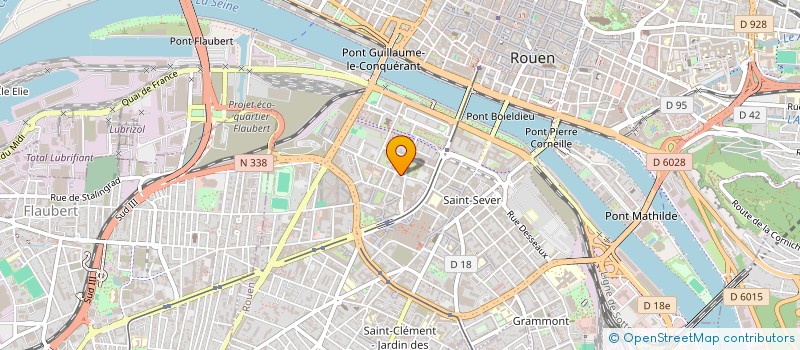 localisation de l'entreprise MONSIEUR OLAYINKA FALAYE  ROUEN