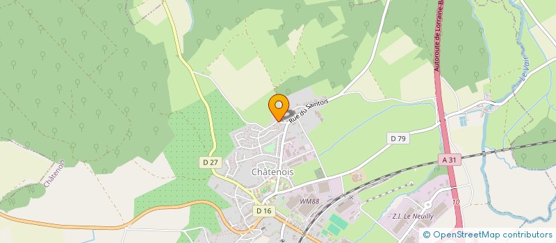 localisation de l'entreprise MONSIEUR OLCAY AYTAS  CHATENOIS