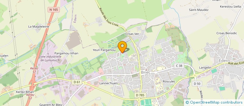 localisation de l'entreprise MONSIEUR OLCAY OZER  BRIEC