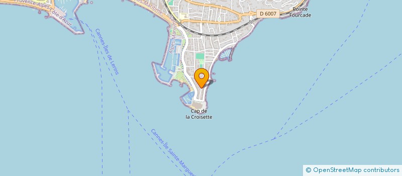 localisation de l'entreprise MONSIEUR OLDEGAR DA SILVA GOMES  CANNES