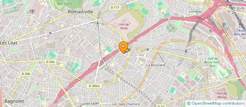 localisation de l'entreprise MONSIEUR OLEG BELOKON à ROMAINVILLE