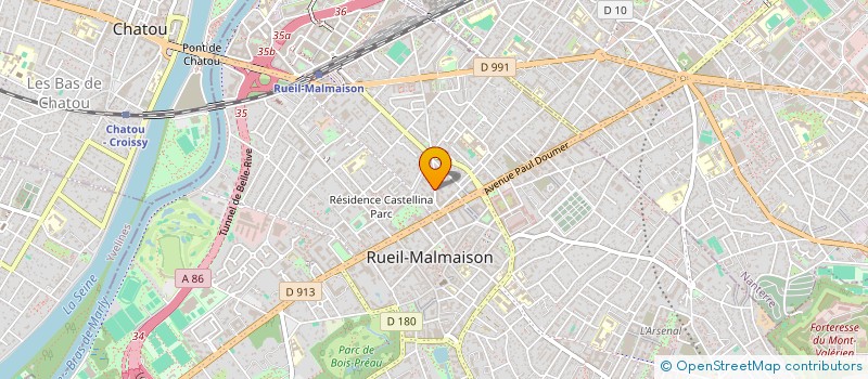 localisation de l'entreprise MONSIEUR OLEG BUTNARU à RUEIL-MALMAISON
