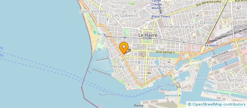 localisation de l'entreprise MONSIEUR OLEG CALENICI  LE HAVRE