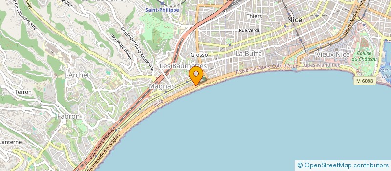 localisation de l'entreprise MONSIEUR OLEG CHILINCIUC à NICE