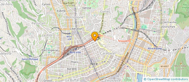 localisation de l'entreprise MONSIEUR OLEG CUCEREANU  NICE