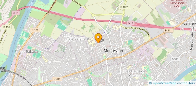 localisation de l'entreprise MONSIEUR OLEG DRAGELJEVIC à MONTESSON