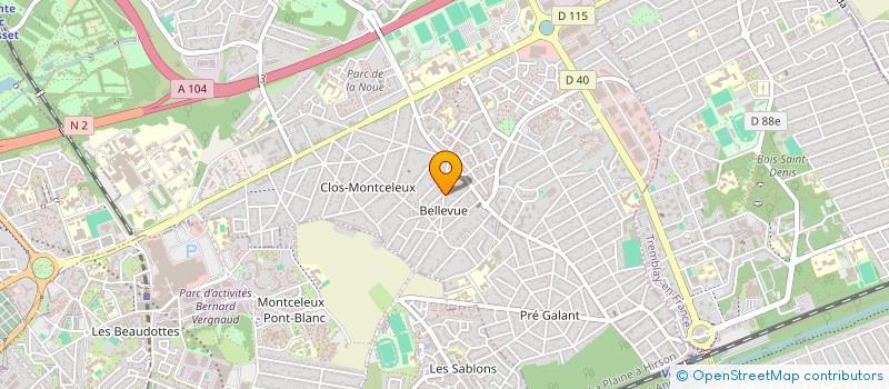 localisation de l'entreprise MONSIEUR OLEG GHEORGHITA à VILLEPINTE