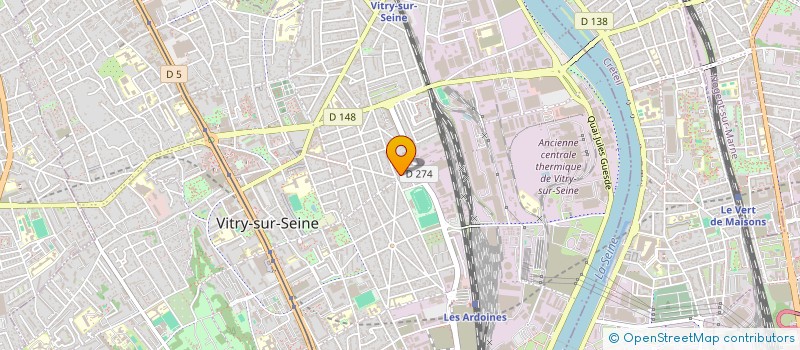 localisation de l'entreprise MONSIEUR OLEG GODOROJA à VITRY-SUR-SEINE