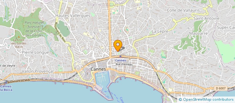 localisation de l'entreprise MONSIEUR OLEG GORLOV à CANNES