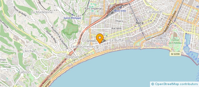 localisation de l'entreprise MONSIEUR OLEG GURITA  NICE