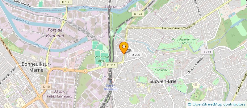 localisation de l'entreprise MONSIEUR OLEG GUSTOI à SUCY-EN-BRIE