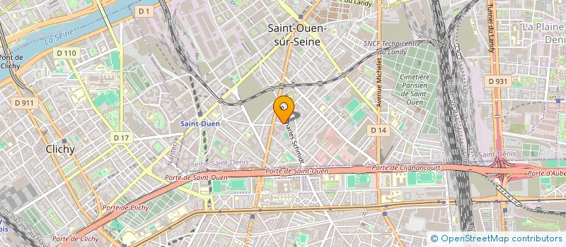 localisation de l'entreprise MONSIEUR OLEG IAREMEN à SAINT-OUEN-SUR-SEINE