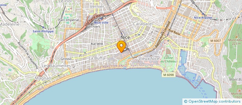 localisation de l'entreprise MONSIEUR OLEG IONESCU à NICE