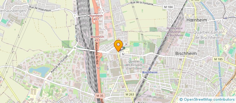 localisation de l'entreprise MONSIEUR OLEG KISELOV  SCHILTIGHEIM