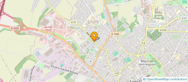 localisation de l'entreprise MONSIEUR OLEG KOZLITINE  SAINT-QUENTIN