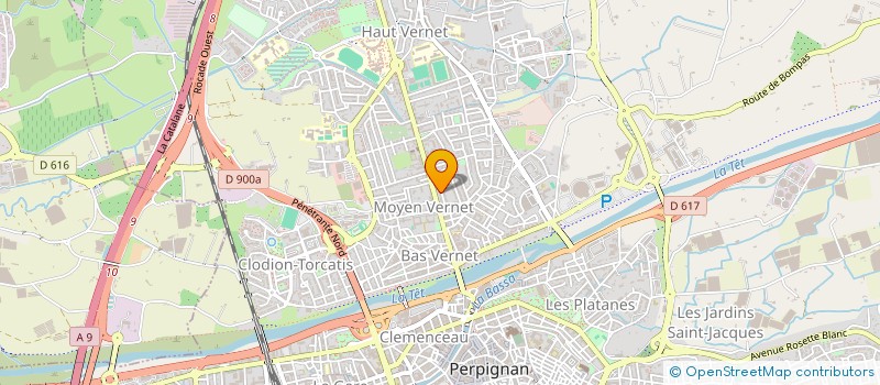 localisation de l'entreprise MONSIEUR OLEG LAZARENKO  PERPIGNAN