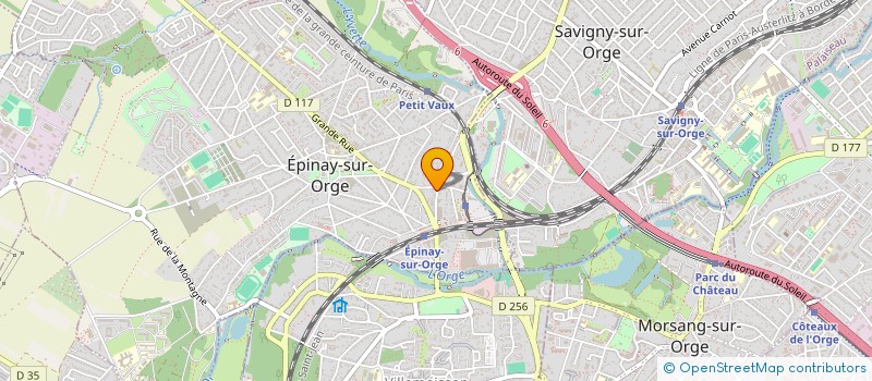 localisation de l'entreprise MONSIEUR OLEG MATCAZIN à EPINAY-SUR-ORGE