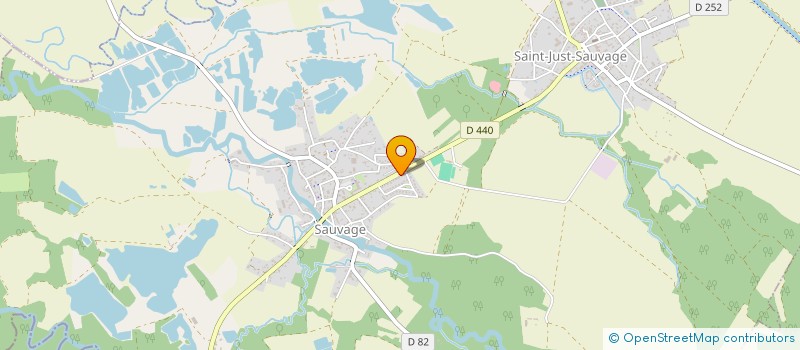 localisation de l'entreprise MONSIEUR OLEG MESINA  SAINT-JUST-SAUVAGE