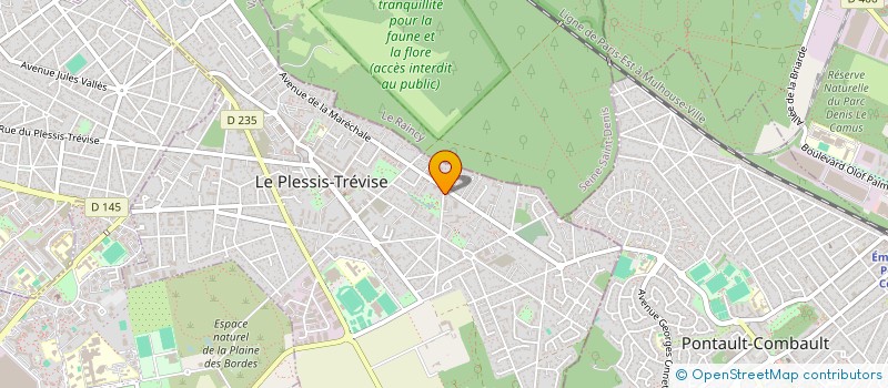 localisation de l'entreprise MONSIEUR OLEG NEAMTU  LE PLESSIS-TREVISE