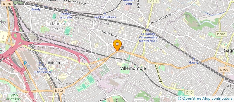 localisation de l'entreprise MONSIEUR OLEG OLTU à VILLEMOMBLE