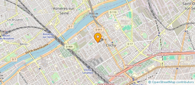 localisation de l'entreprise MONSIEUR OLEG PESTEREAN à CLICHY