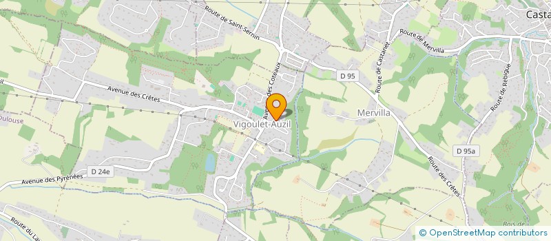 localisation de l'entreprise MONSIEUR OLEG POLIVIN  VIGOULET-AUZIL