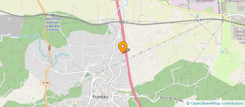 localisation de l'entreprise MONSIEUR OLEG PUDOV  FUVEAU