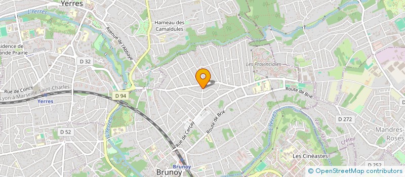 localisation de l'entreprise MONSIEUR OLEG SCUTARU  BRUNOY