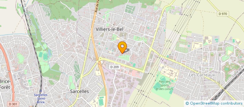 localisation de l'entreprise MONSIEUR OLEG SESTACOV  VILLIERS-LE-BEL