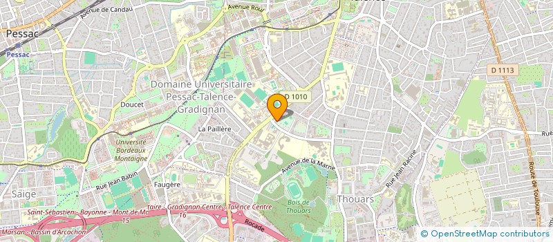 localisation de l'entreprise MONSIEUR OLEG SITCHEVOY à TALENCE