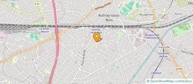 localisation de l'entreprise MONSIEUR OLEG TULGARA  AULNAY-SOUS-BOIS