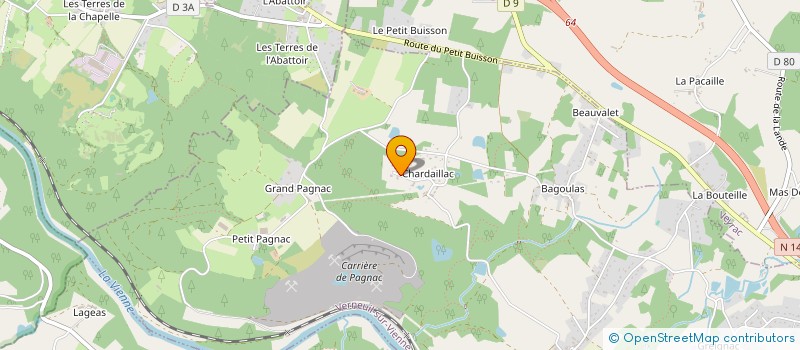 localisation de l'entreprise MONSIEUR OLEGS SEDOVS à VERNEUIL-SUR-VIENNE